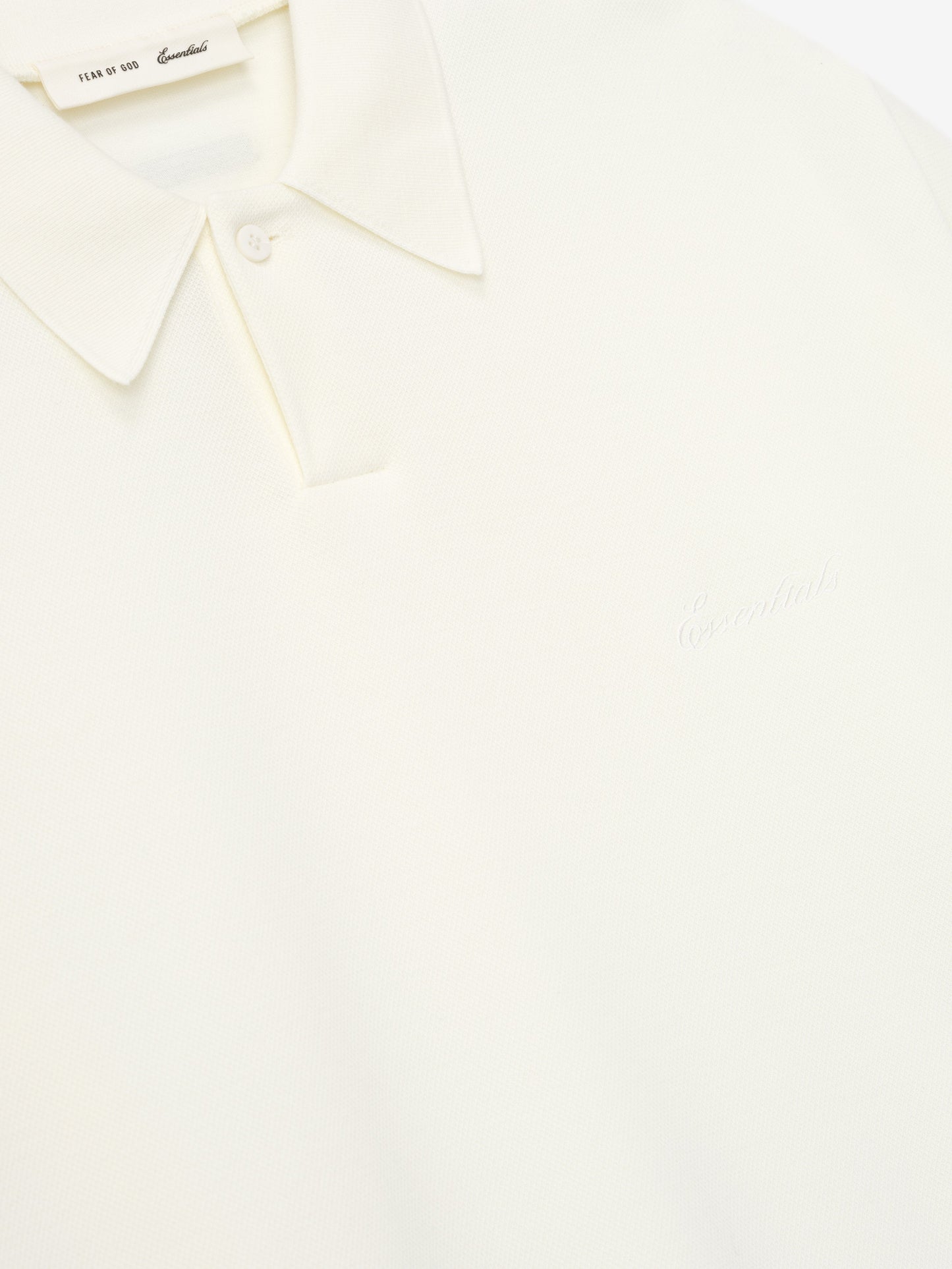 Pique Signature 90s Cropped Polo