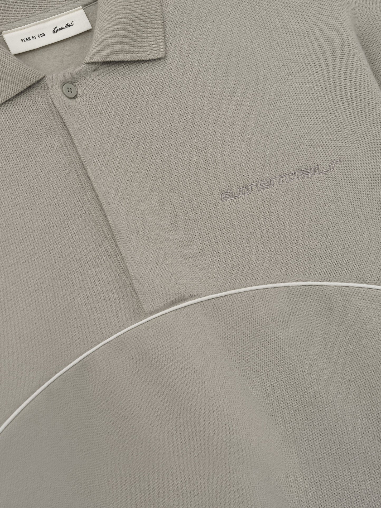 Active Trace 3/4 Sleeve Modern Polo Sweatshirt