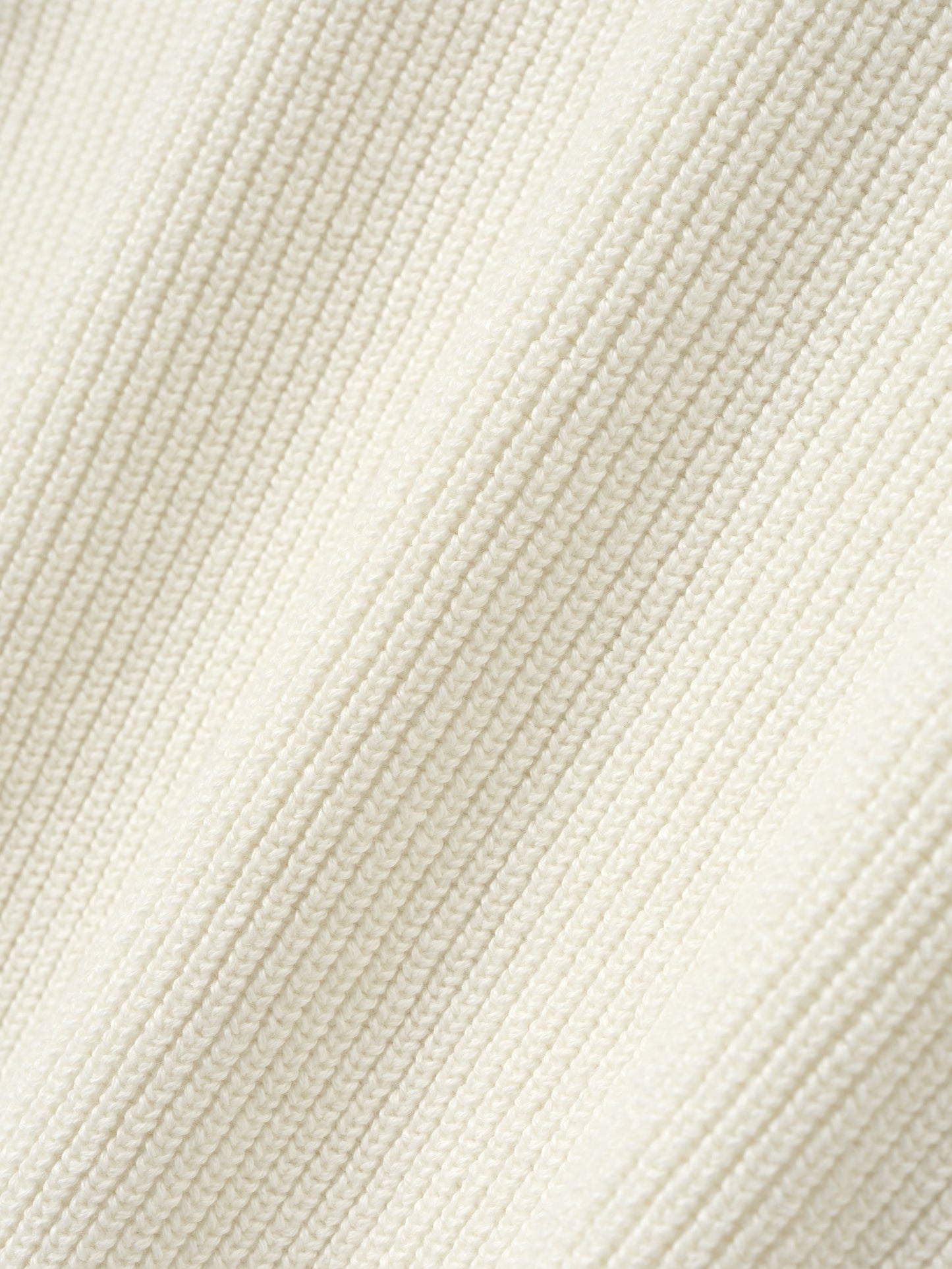 Double Knit Linen Wool Cotton Crewneck Sweater