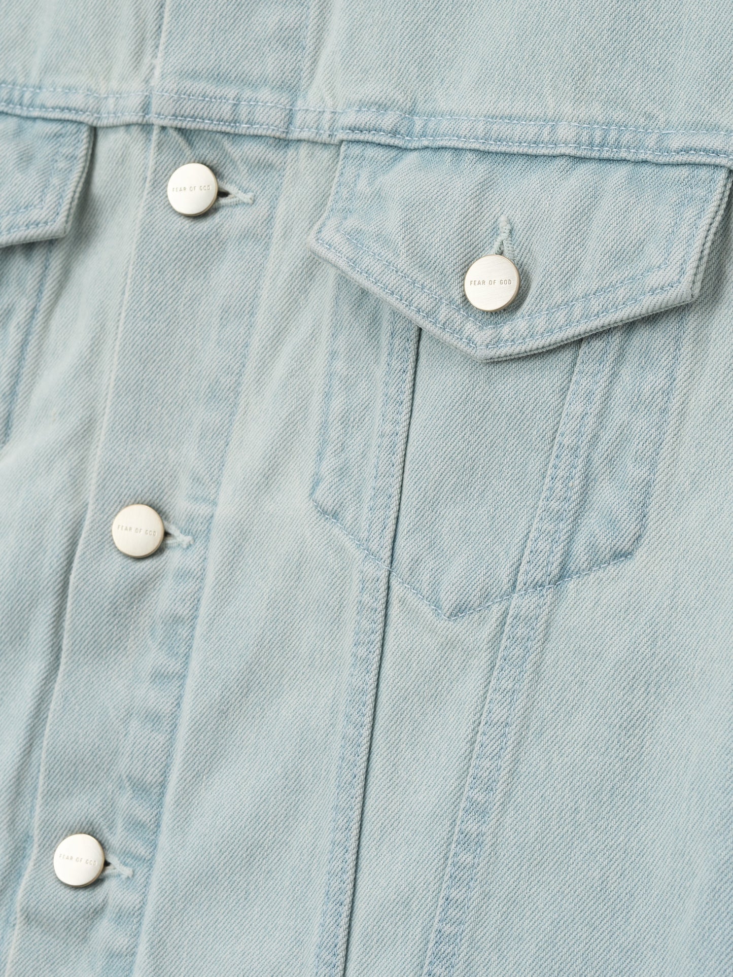 Bleached Denim Classic Trucker Jacket