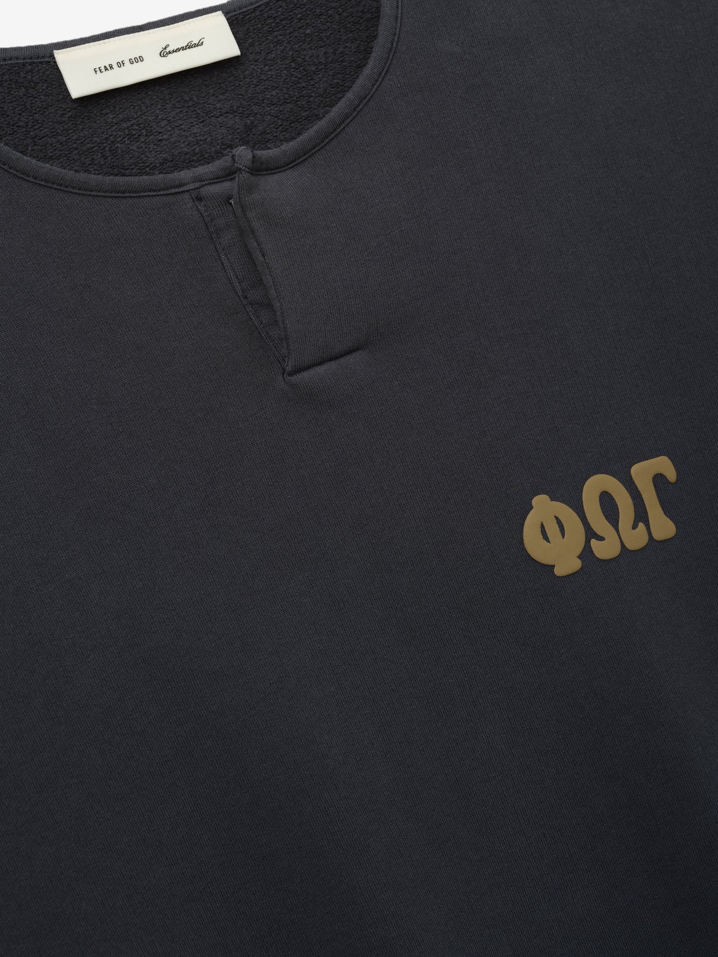 3/4 Henley Sweatshirt