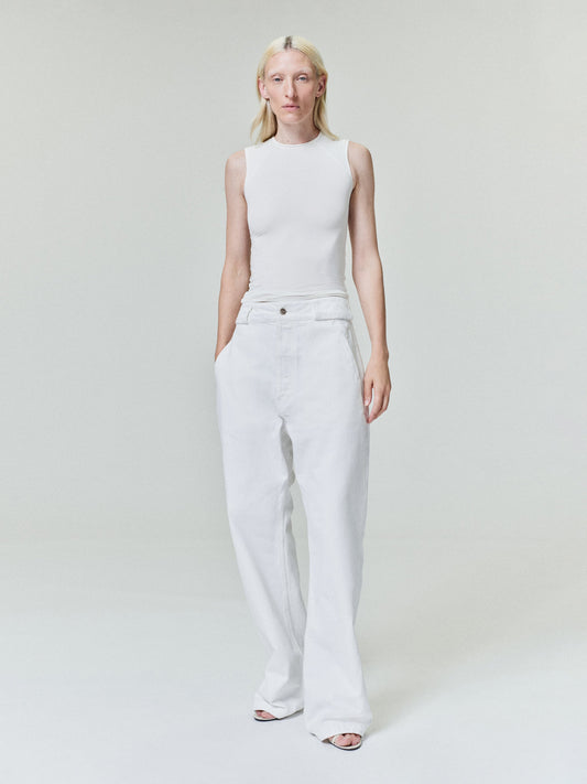 Womens Cotton Twill Utility Pant
