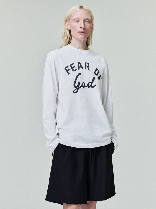 Womens Varsity Long Sleeve Tee