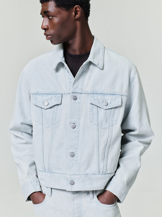 Bleached Denim Classic Trucker Jacket