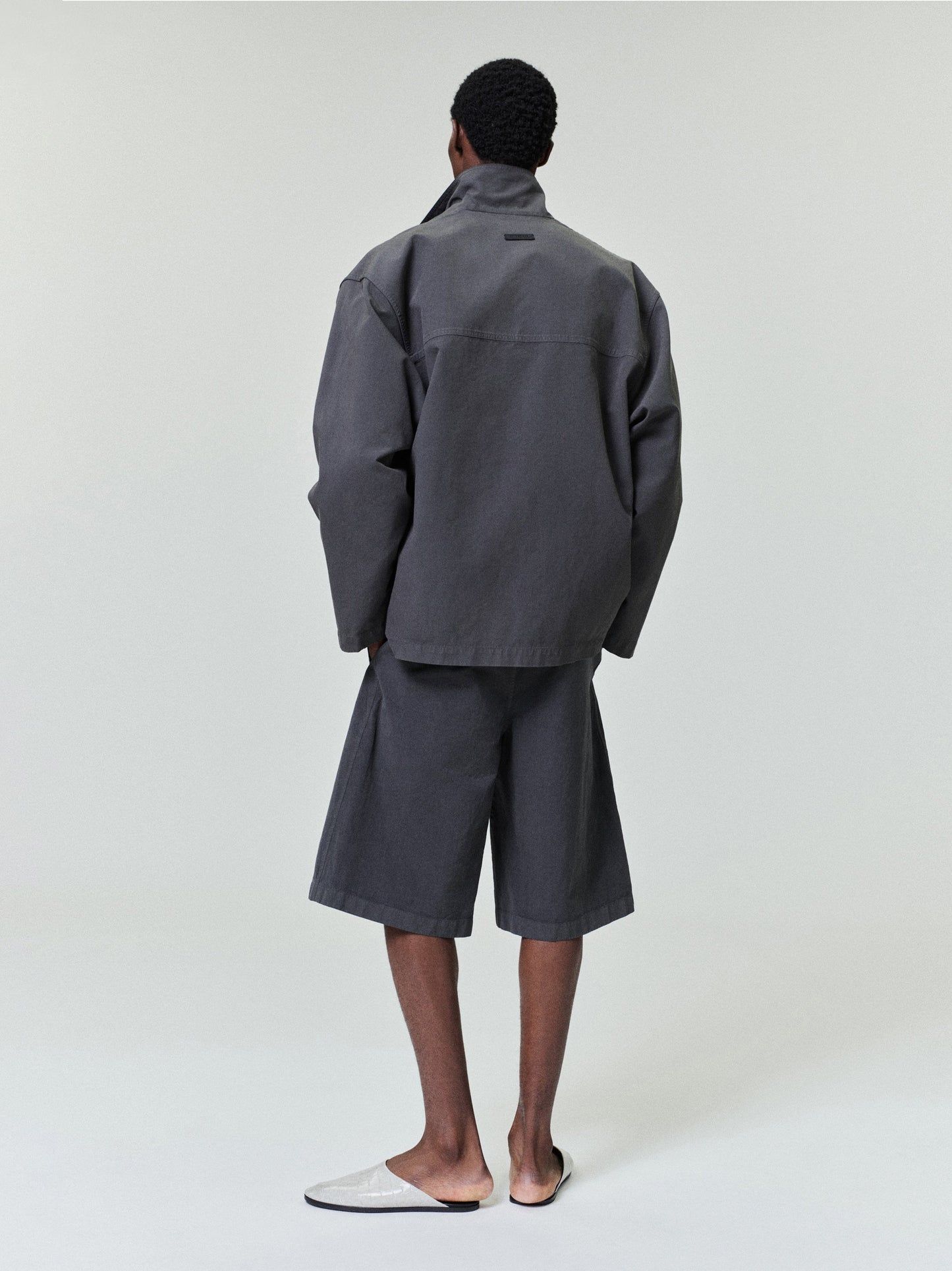 Garment Dyed Cotton Casual Short