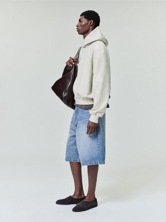 Denim Utility Shorts