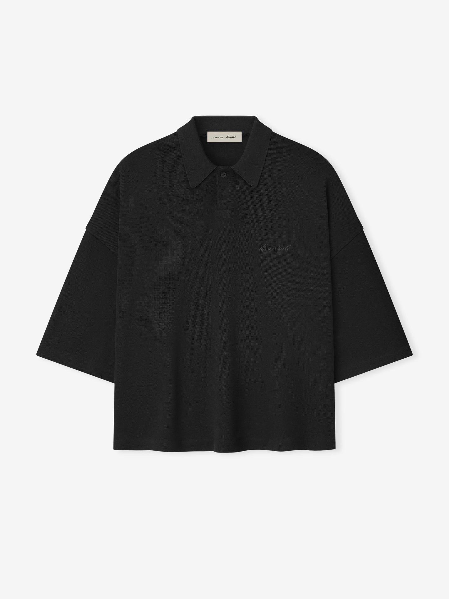 Pique Signature 90s Cropped Polo