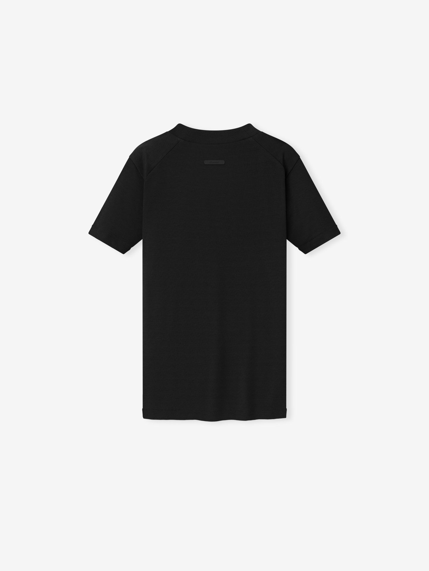 Womens Rib Fitted Short Sleeve Tee