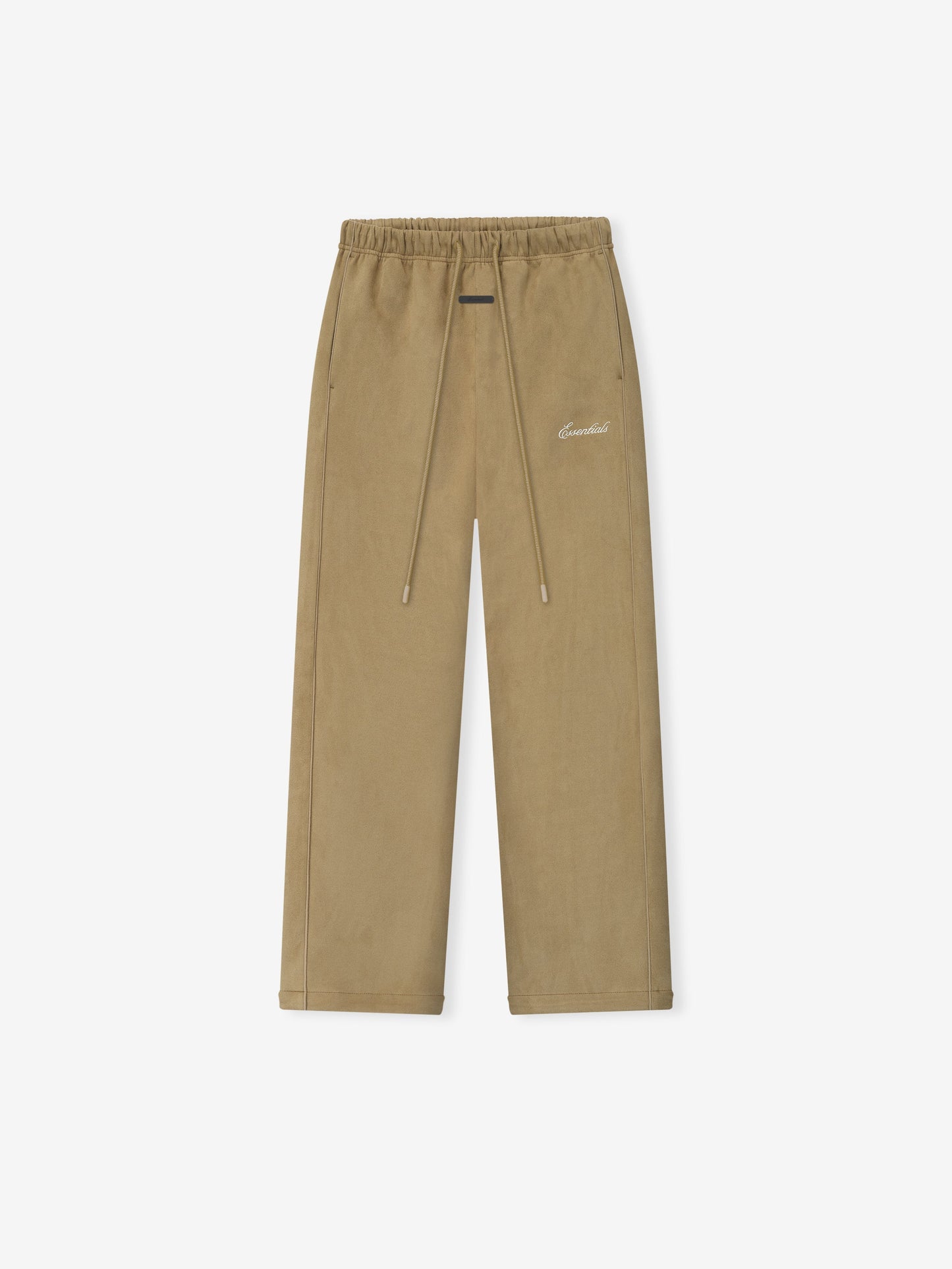 Womens Suede Fleece Signature Relaxed Pant