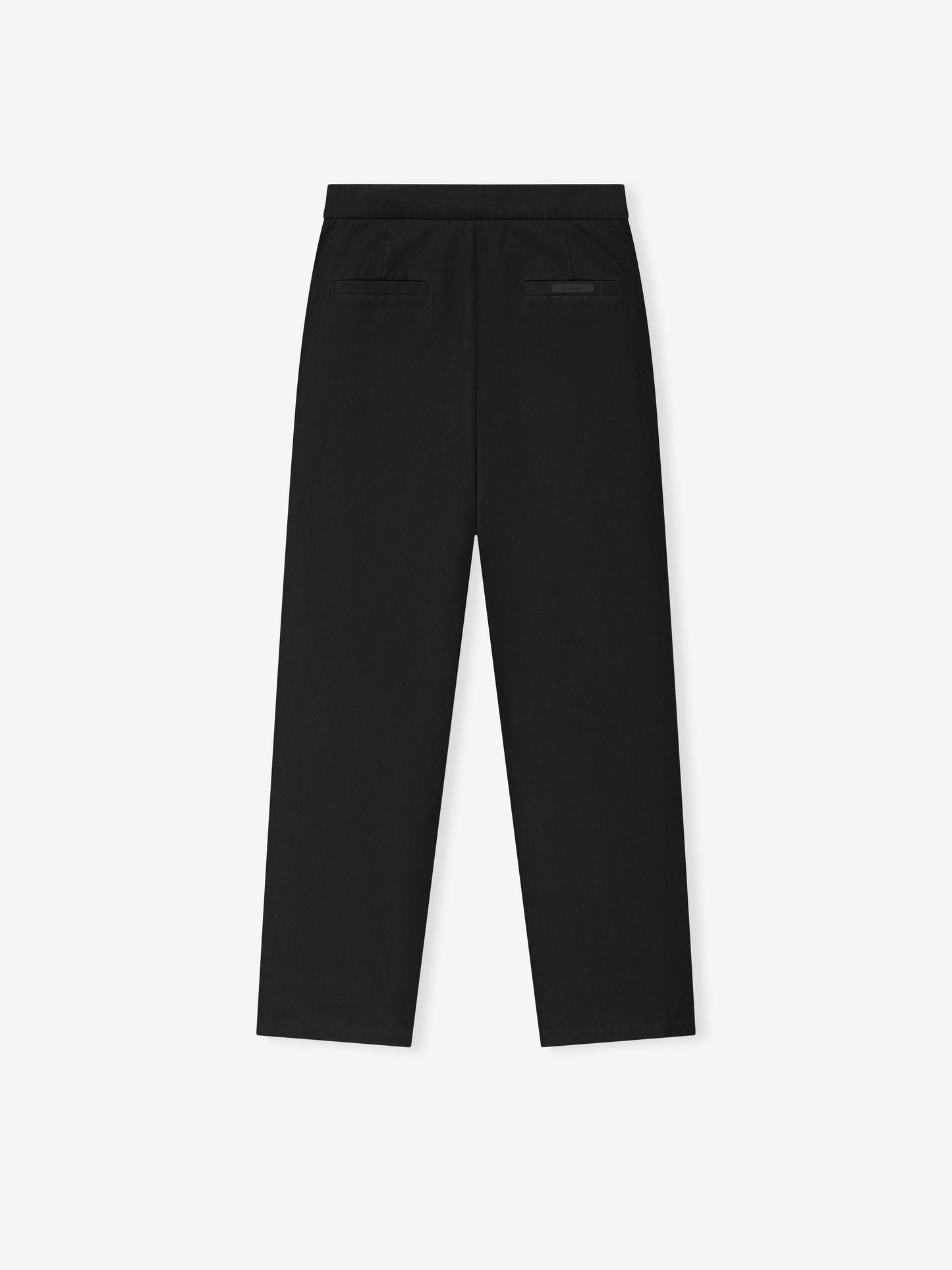 Cotton Canvas Pleat Front Pant