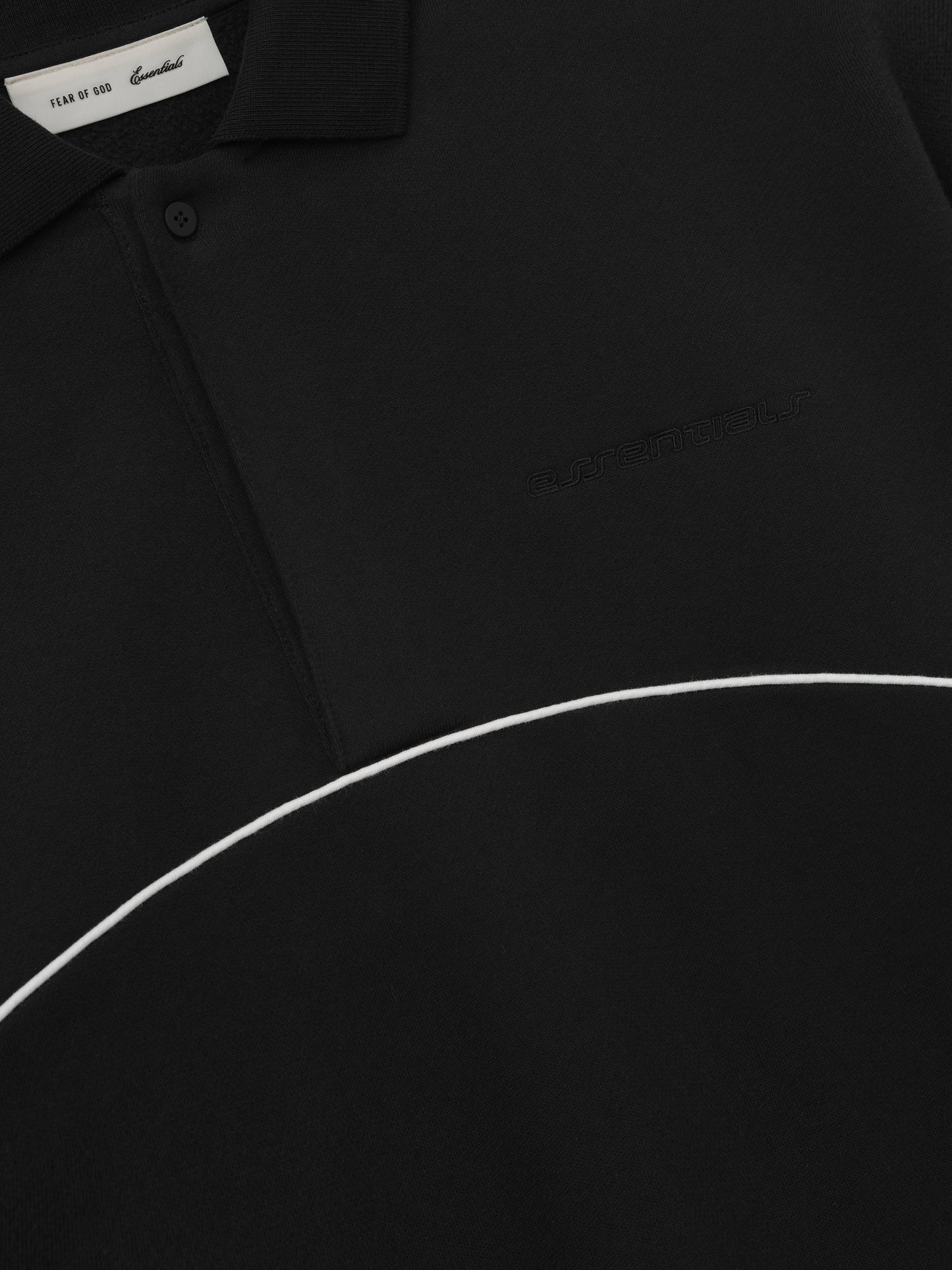 Active Trace 3/4 Sleeve Modern Polo Sweatshirt