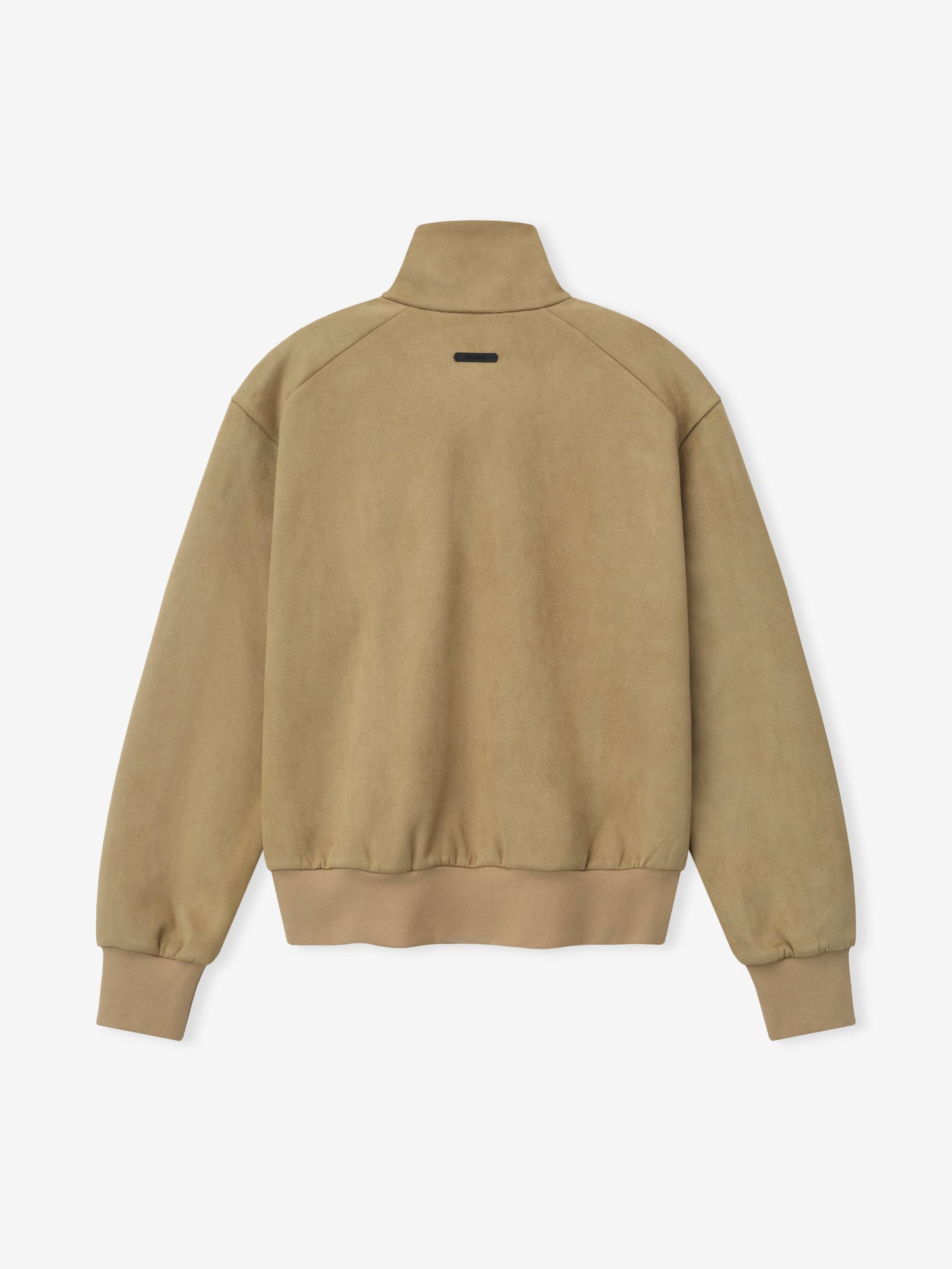 Womens Suede Fleece Signature Vintage Track Jacket