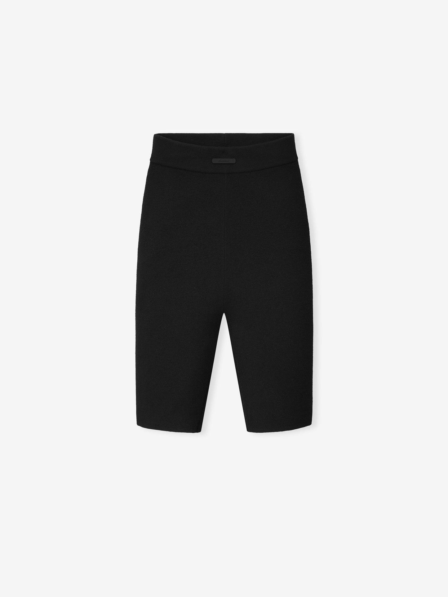 Womens Rib Knit Bike Short
