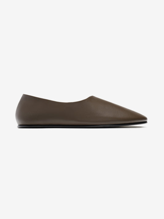 Leather Ballerino