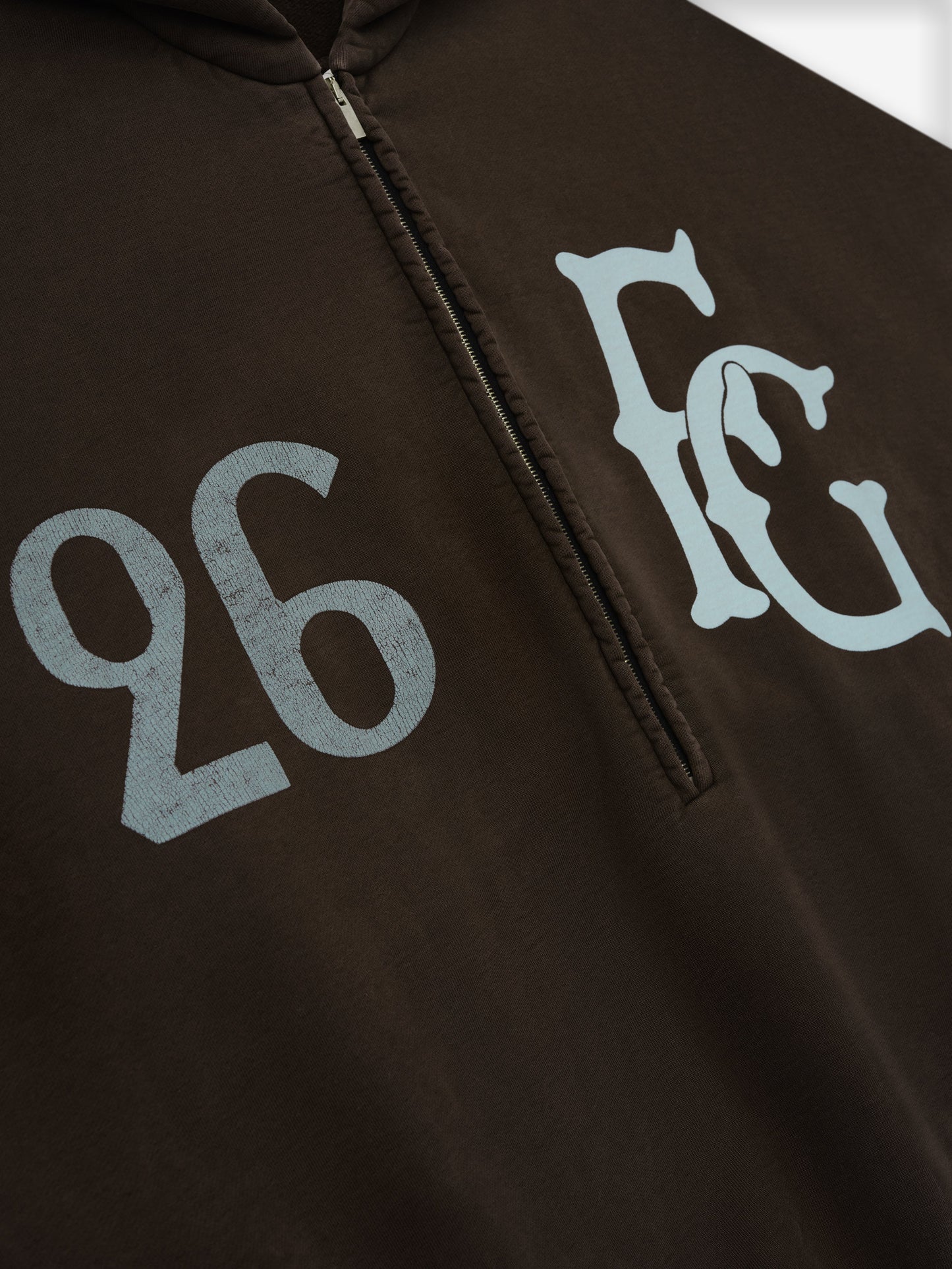 Baseball Club Half Zip Hoodie
