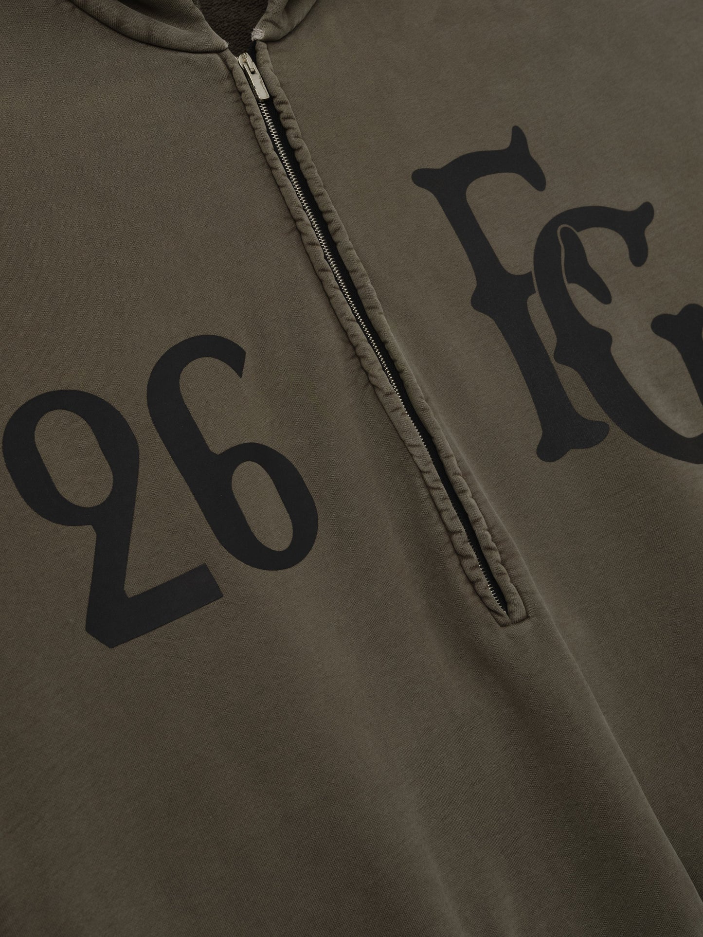 Baseball Club Half Zip Hoodie