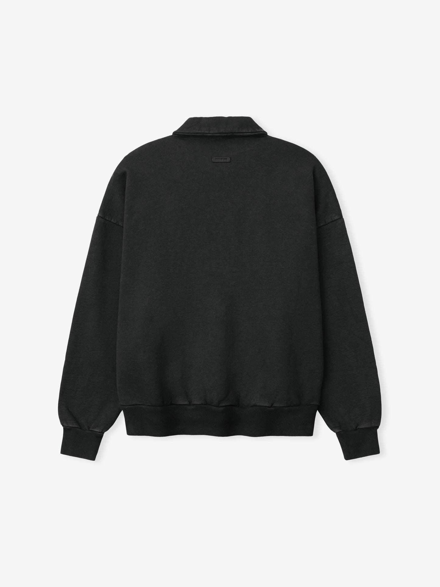 Sunfaded Half Zip Polo Sweatshirt