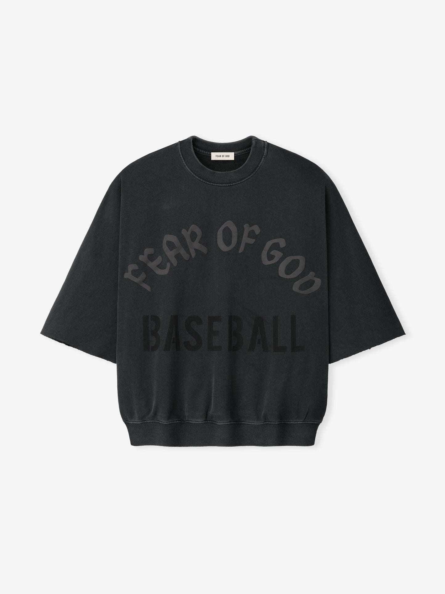 Baseball Cut Sleeve Sweatshirt