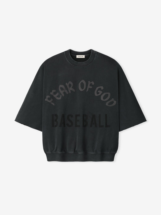 Baseball Cut Sleeve Sweatshirt