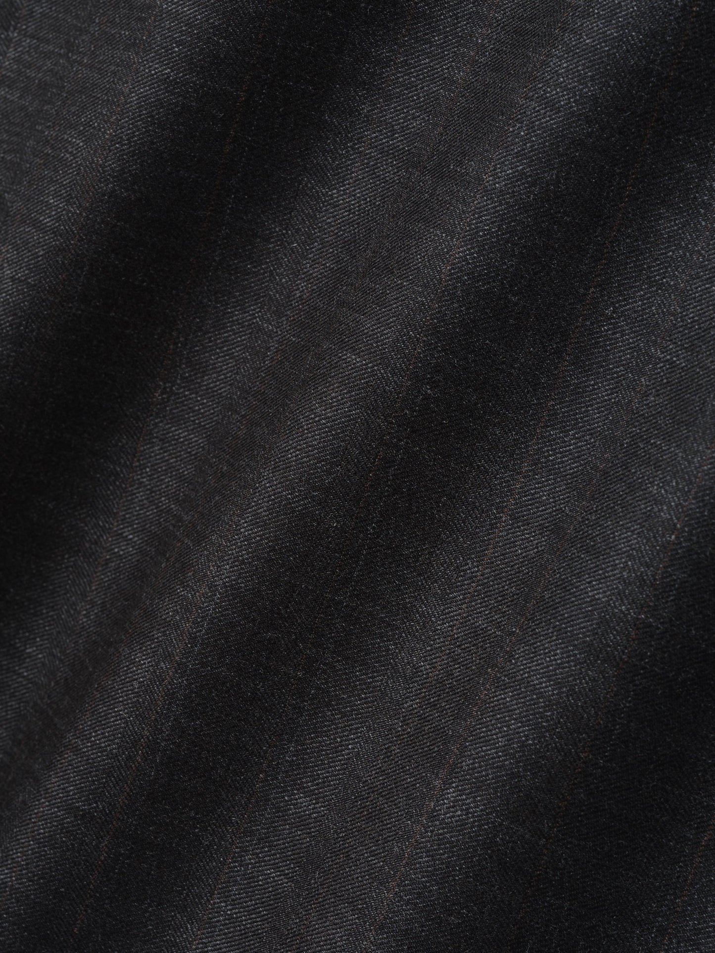 Grey Striped Wool Collarless Sport Jacket