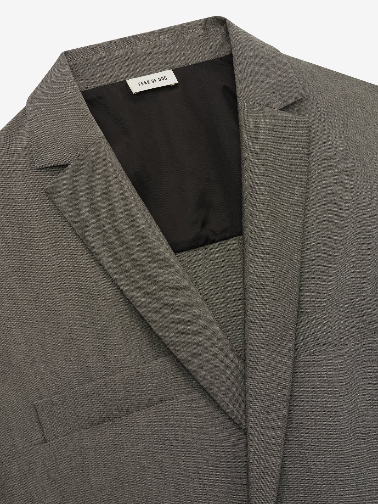 Cotton Wool Oxford Shirt Jacket