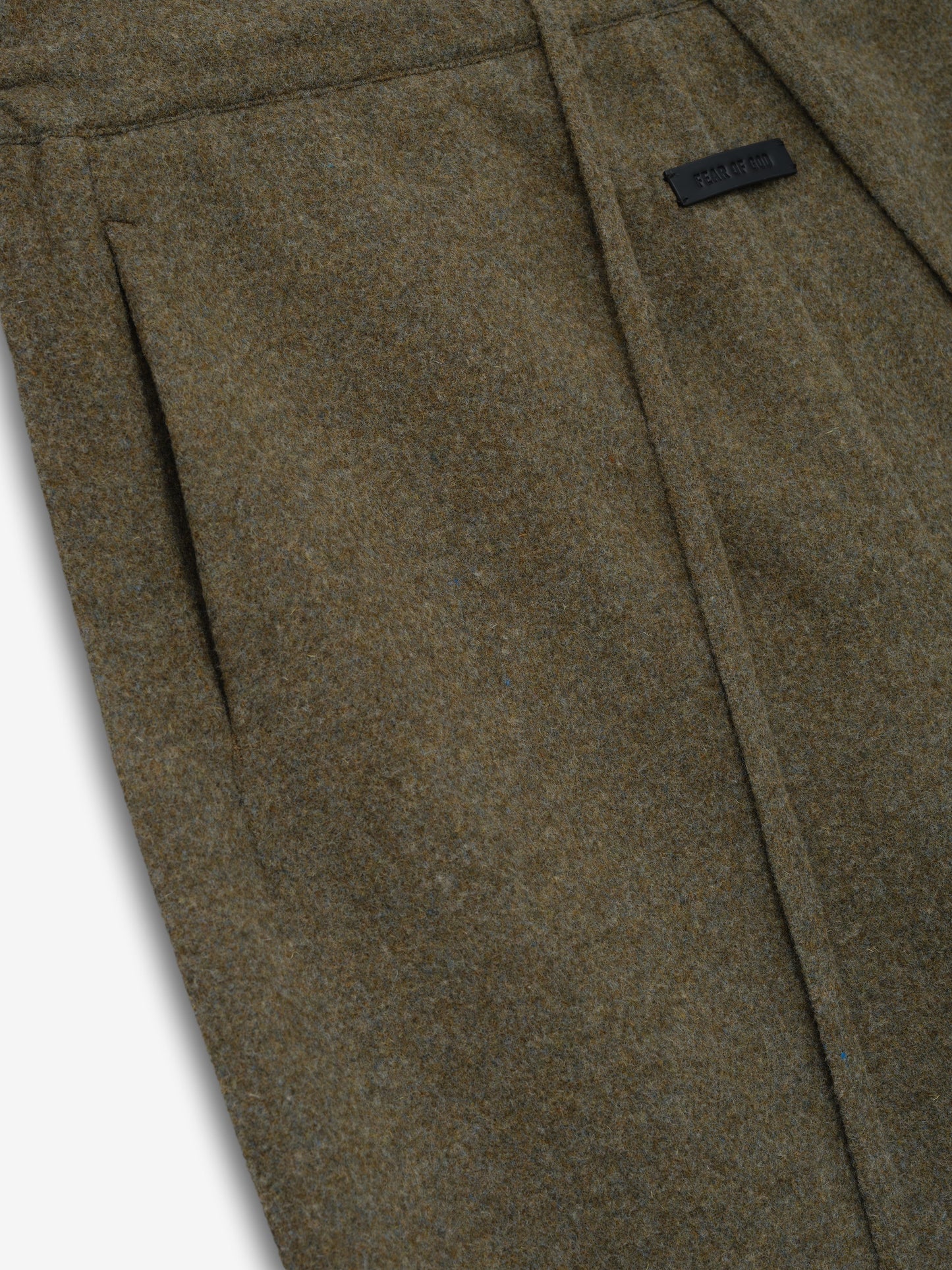 Double Face Wool Cashmere Flared Pants