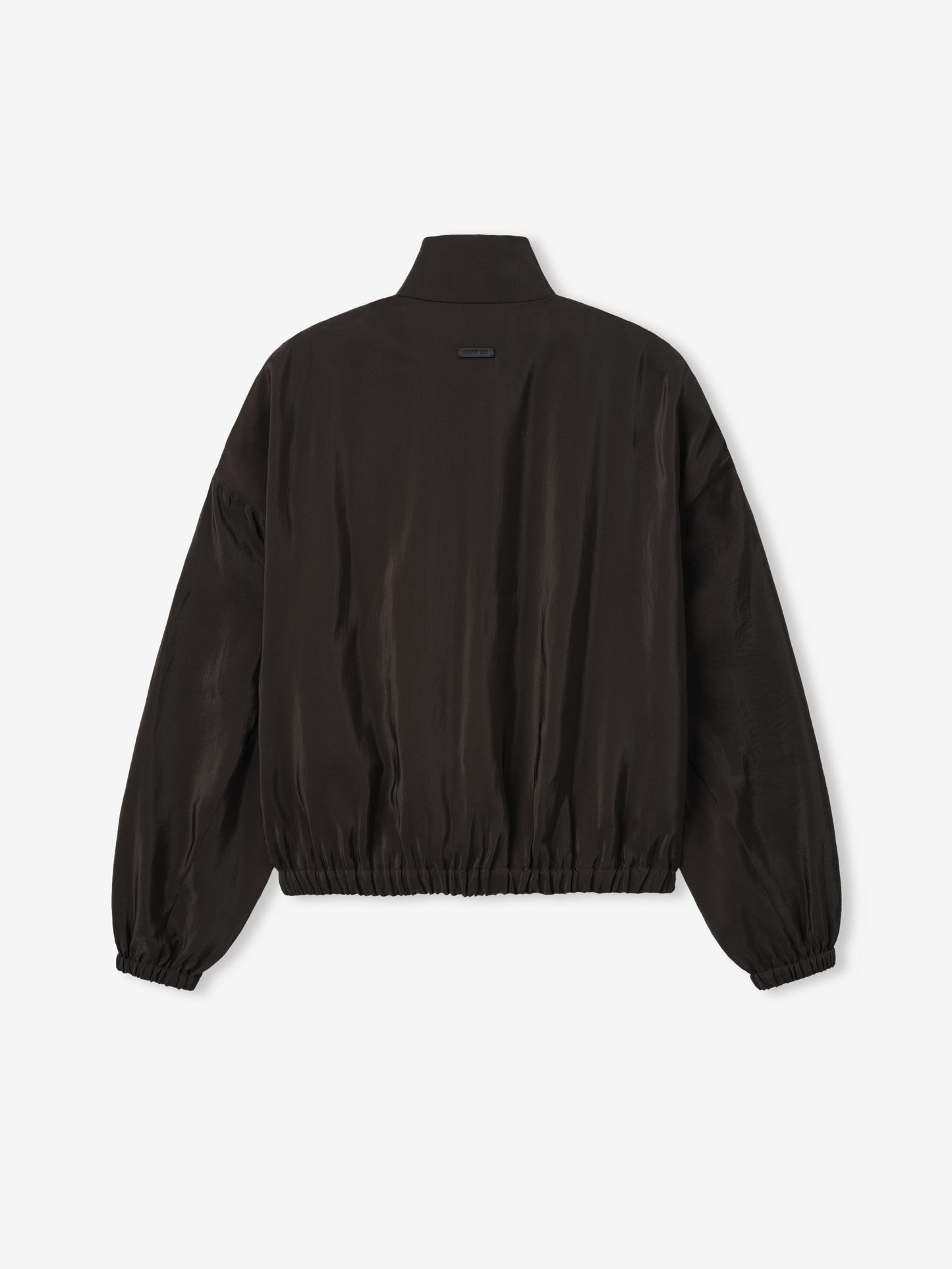 Womens Crinkle Viscose Track Jacket