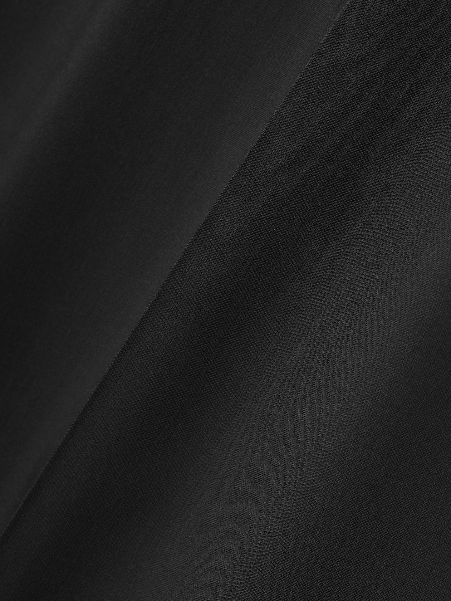 Womens Superfine Wool Twill Wide Leg Pants