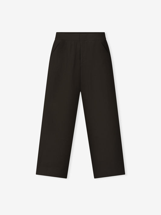 Womens Viscose Oxford Worker Pants