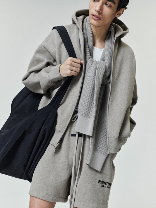 Essentials SS26 Classic Zip-Up Hoodie