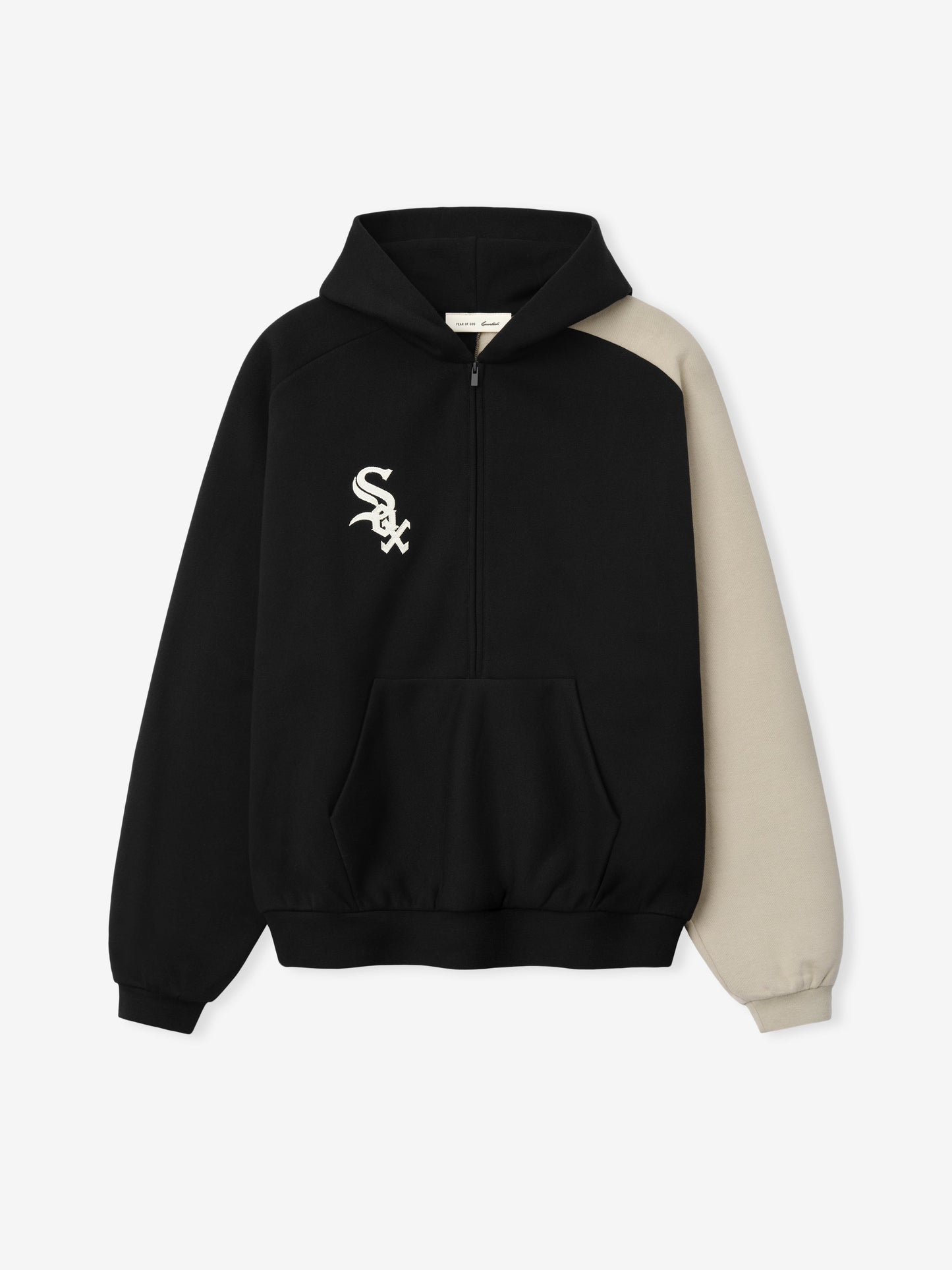 White Sox Raglan Half Zip Sport Hoodie