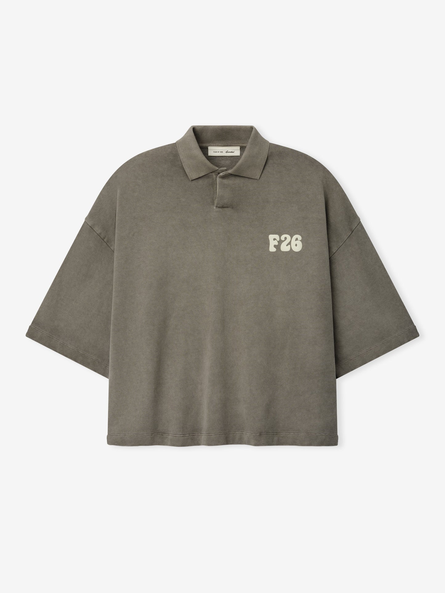 Heavy Jersey Cropped Polo