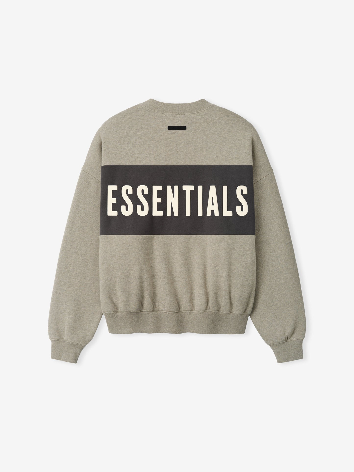 Cropped Relaxed Panelled Sweatshirt