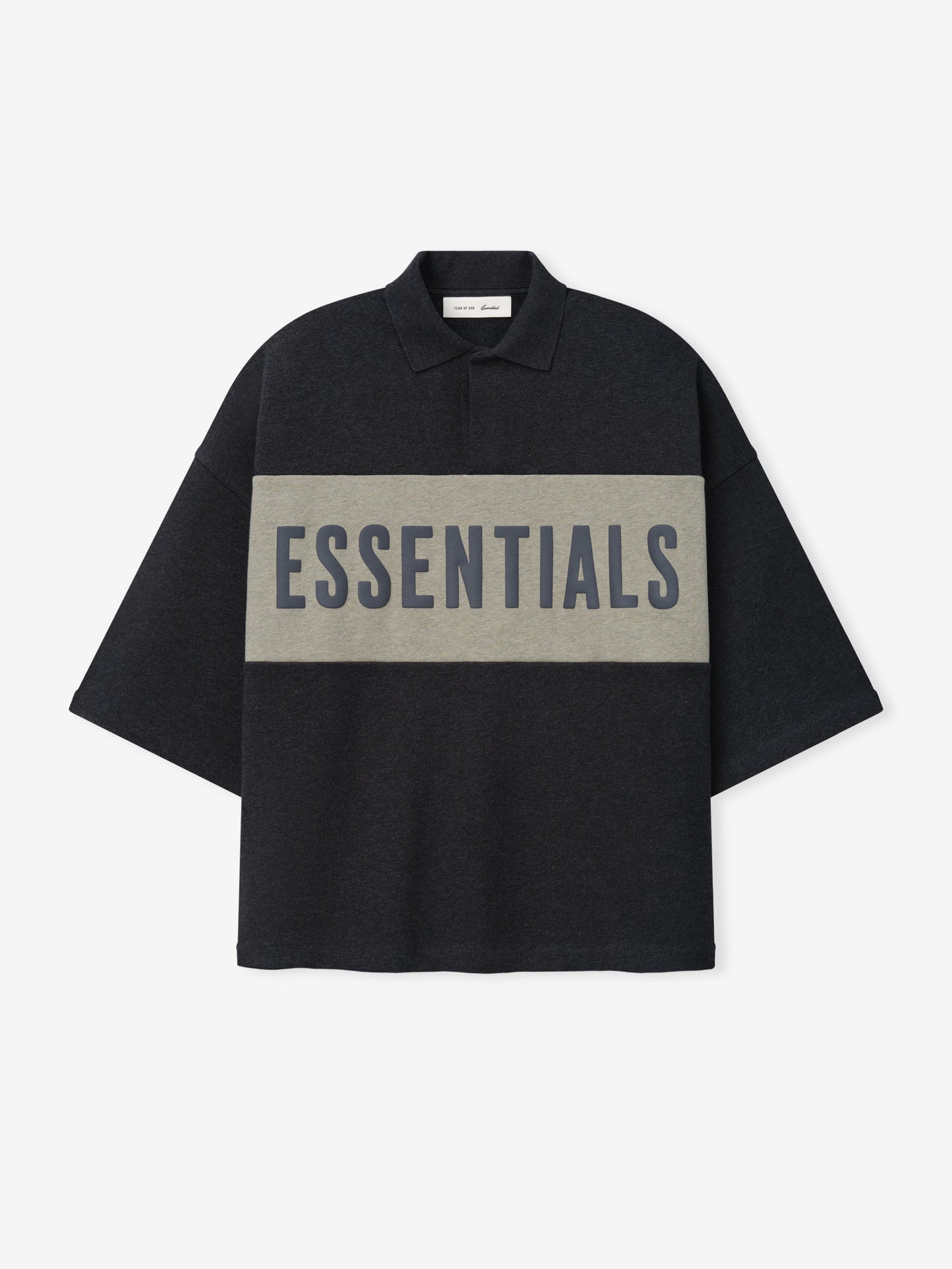 Cropped Panelled Polo