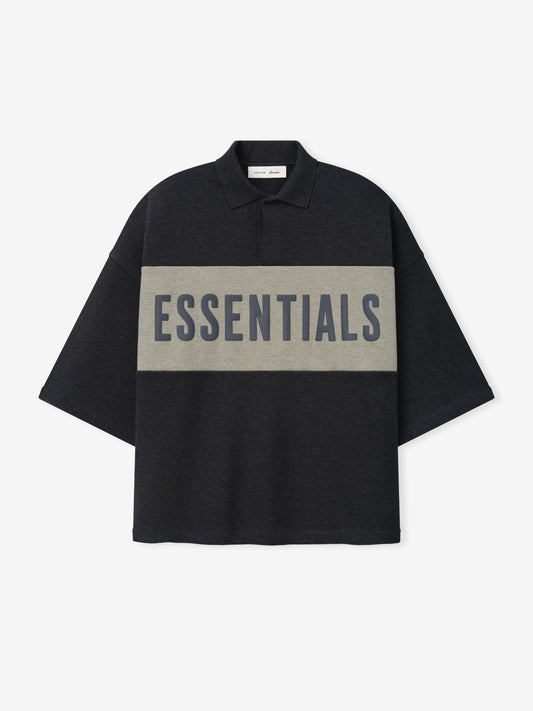 Cropped Panelled Polo
