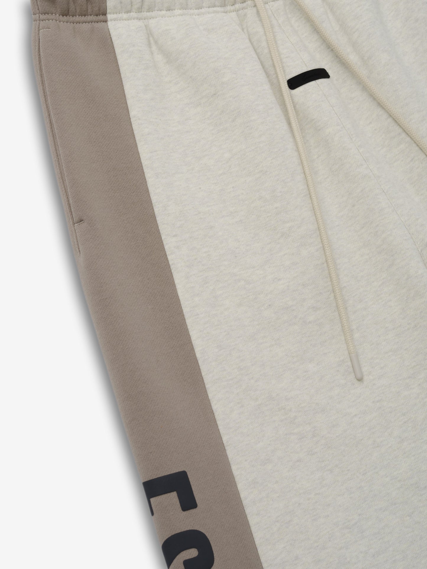 Panelled Raw Cut Off Sweatpant