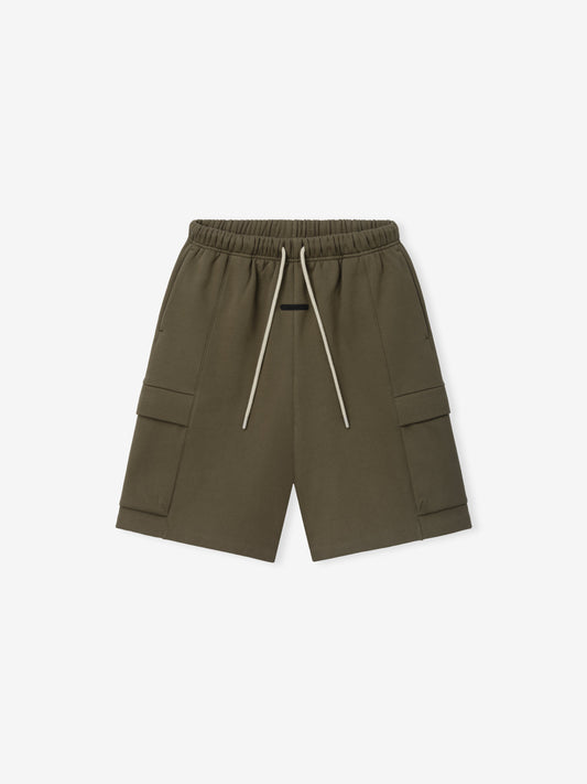Fleece Cargo Basketball Short