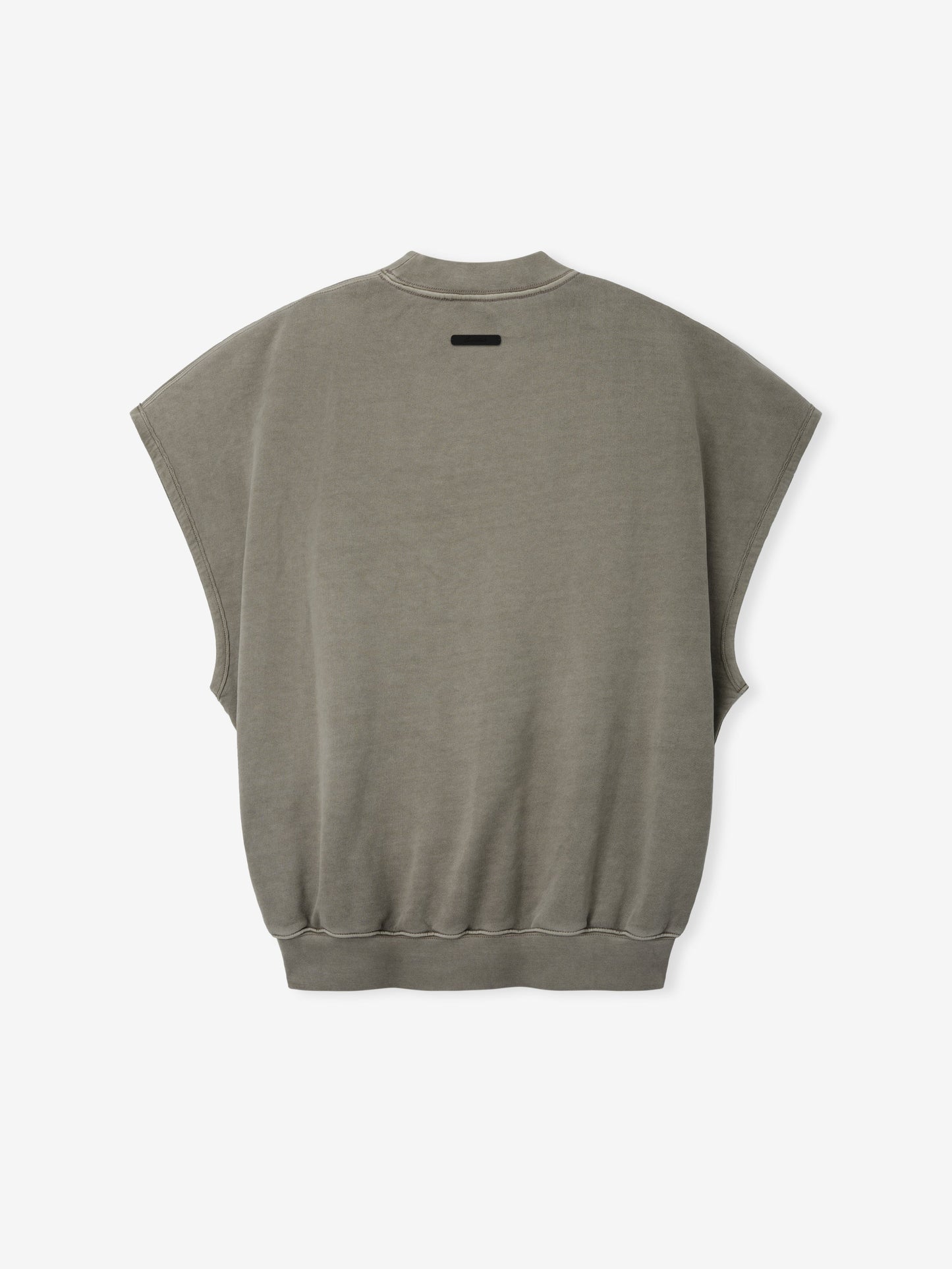 Relaxed Fleece Cutoff Sweatshirt