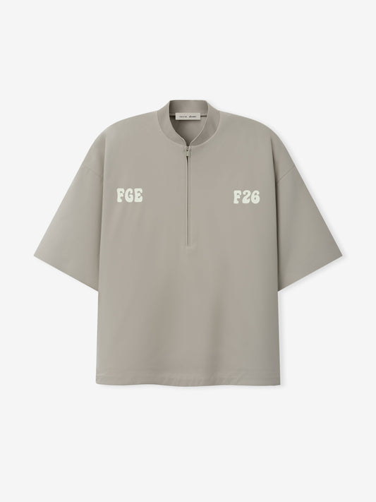 Half Zip Baseball Shirt