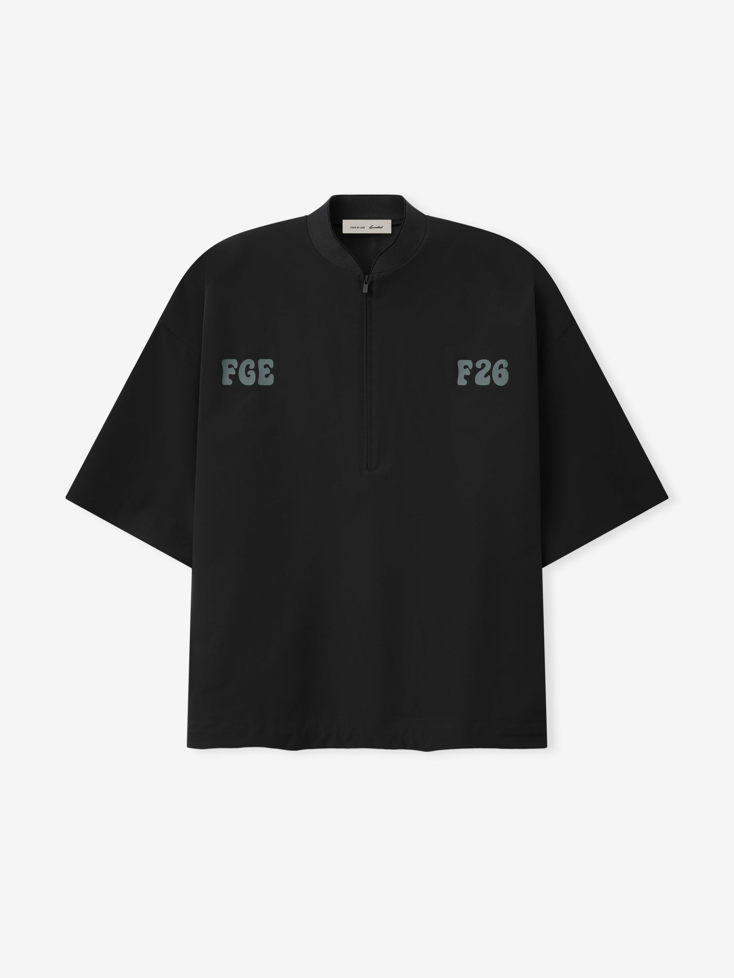 Half Zip Baseball Shirt