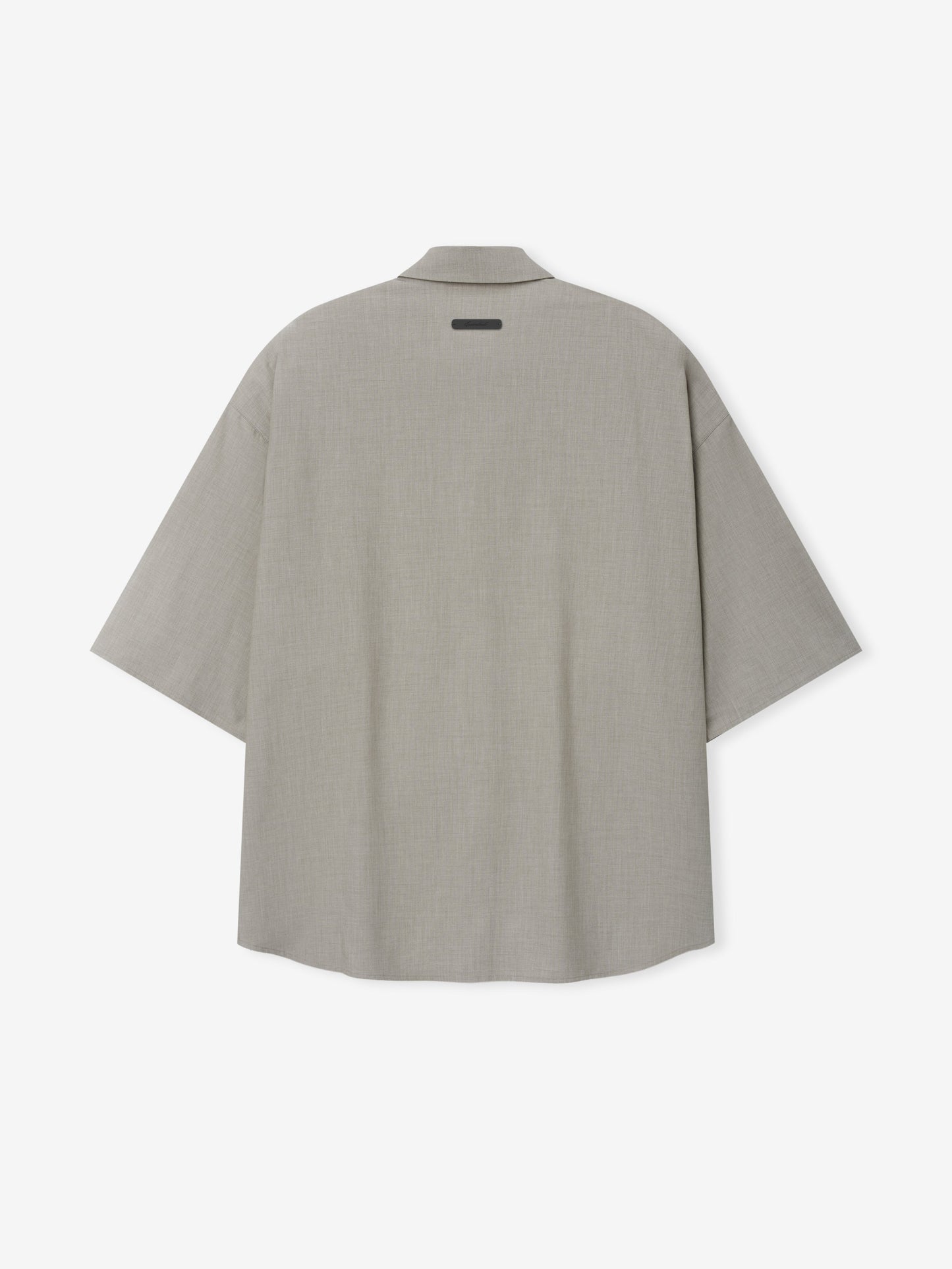 Silk Blend 3/4 Sleeve Button Up Shirt