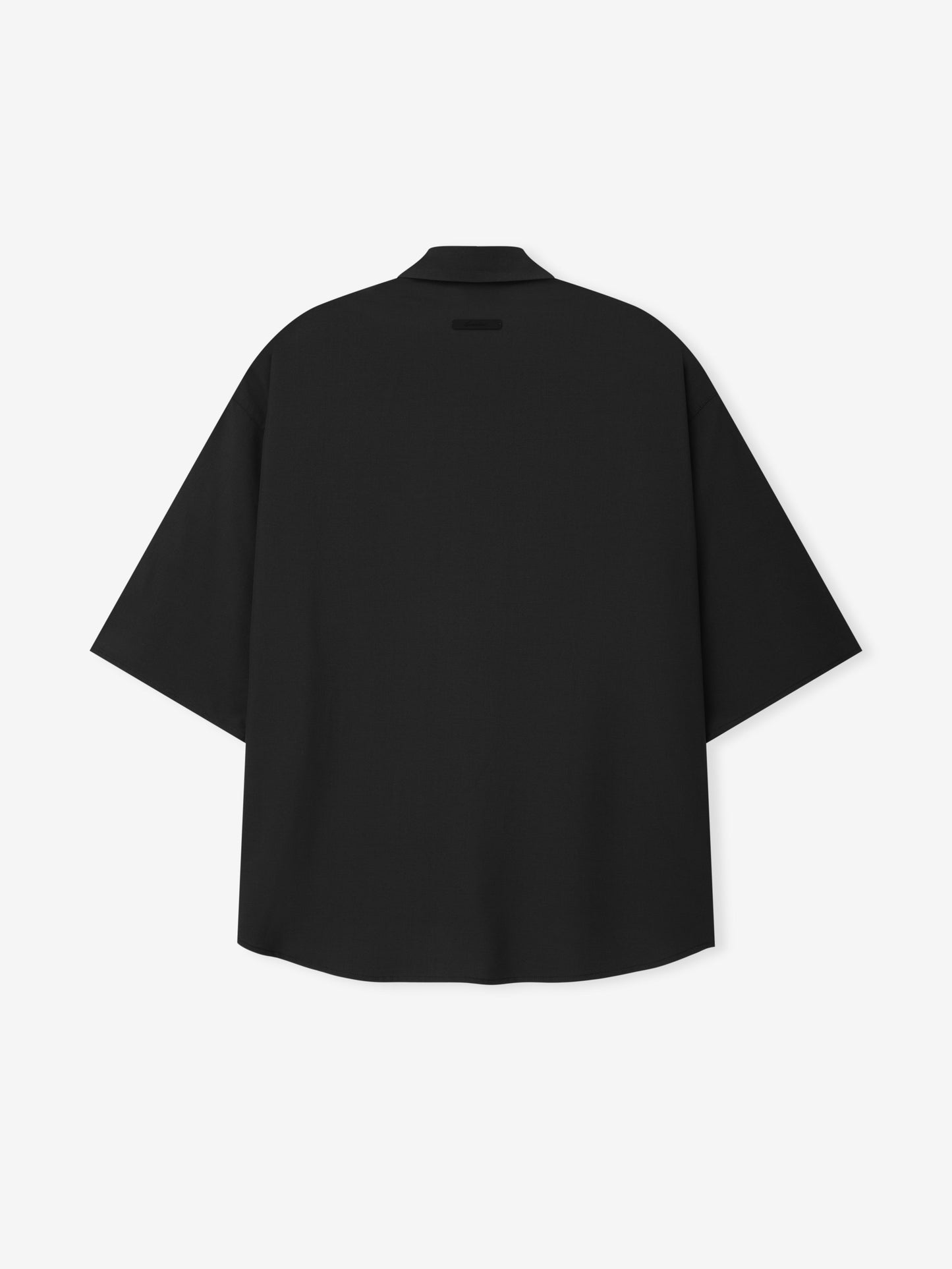 Silk Blend 3/4 Sleeve Button Up Shirt