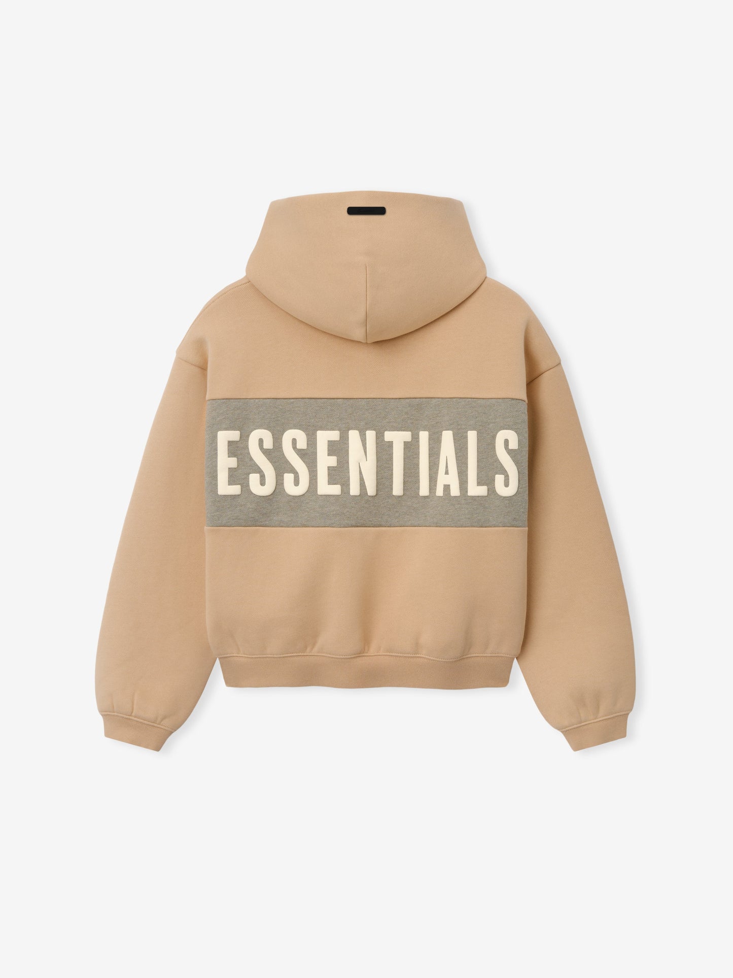 Kids Cropped Relaxed Panelled Hoodie