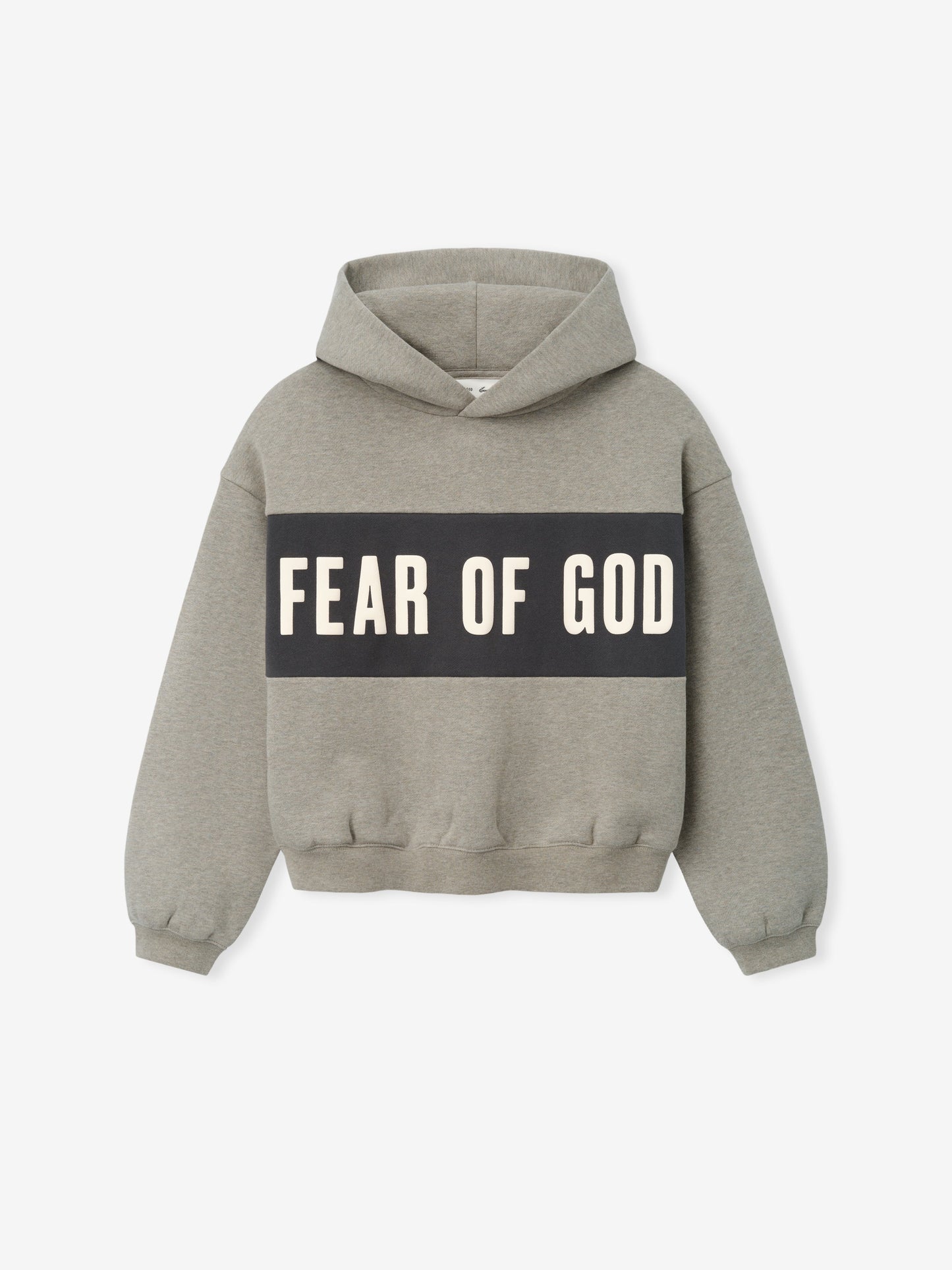 Kids Cropped Relaxed Panelled Hoodie
