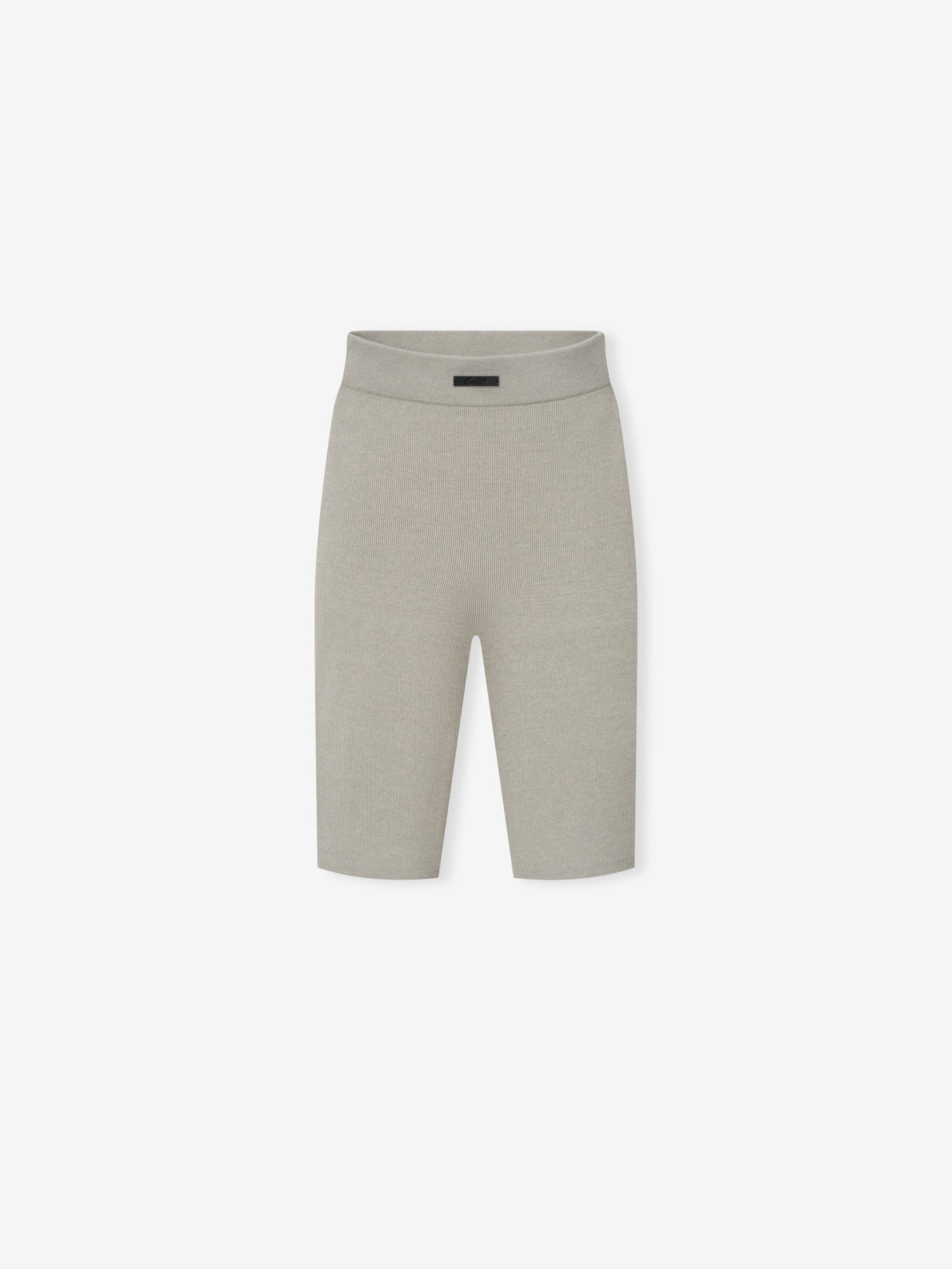 Womens Rib Knit Biker Short