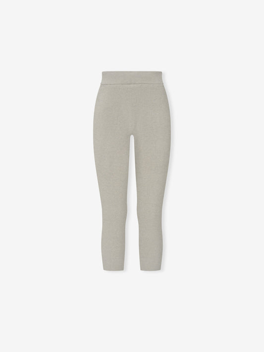 Womens Rib Knit Capri