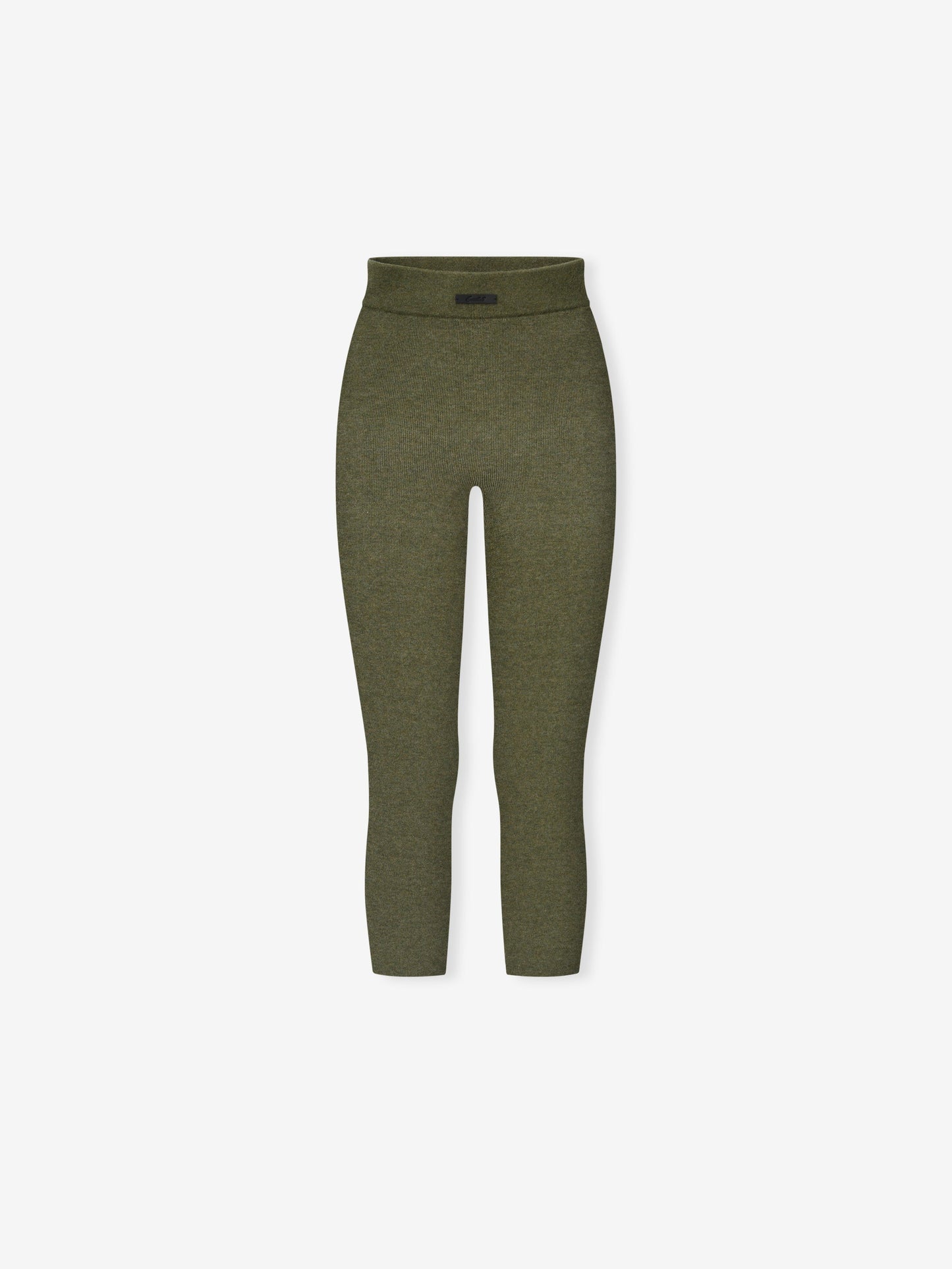 Womens Rib Knit Capri