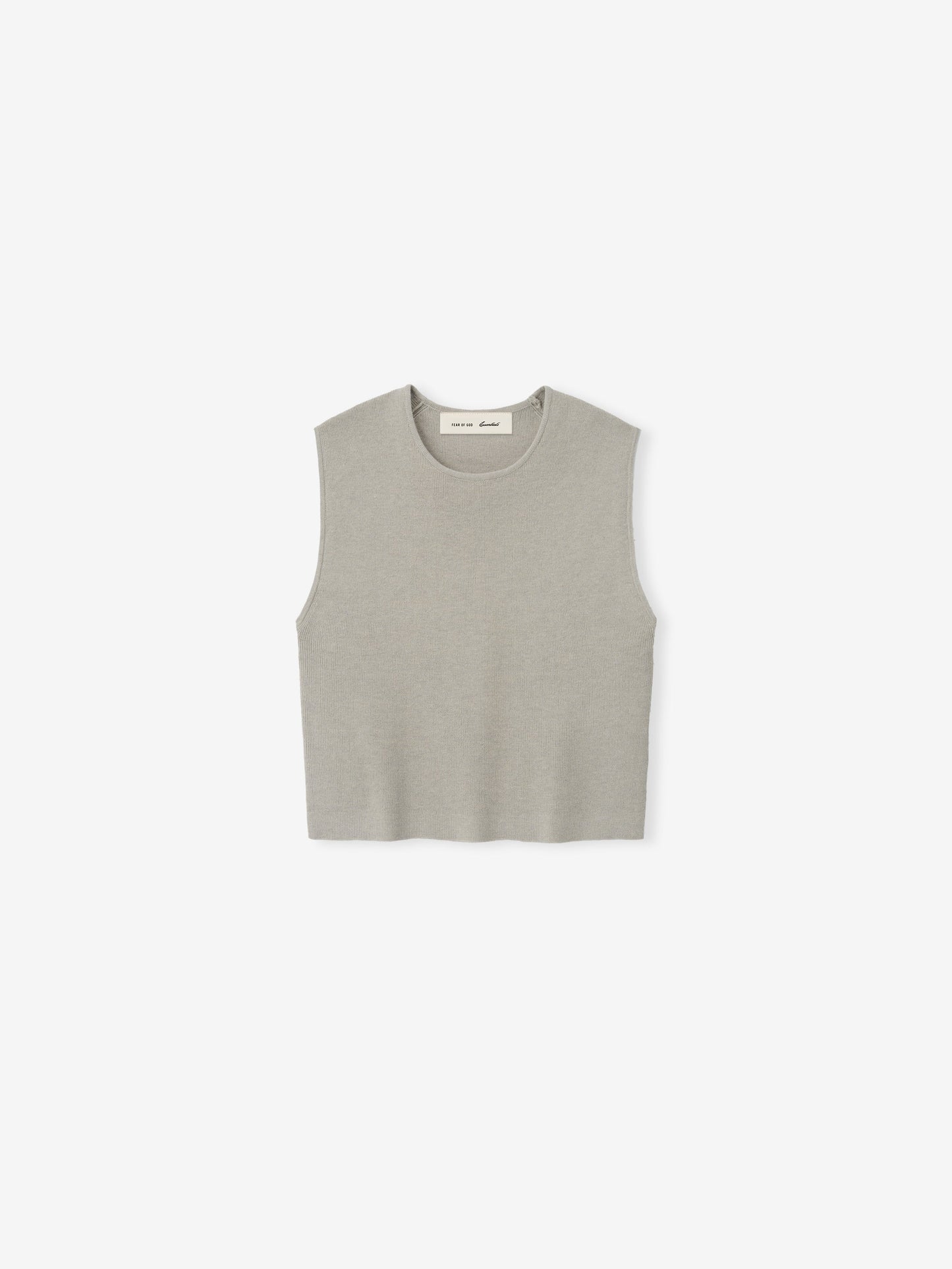 Womens Rib Knit Crop Top