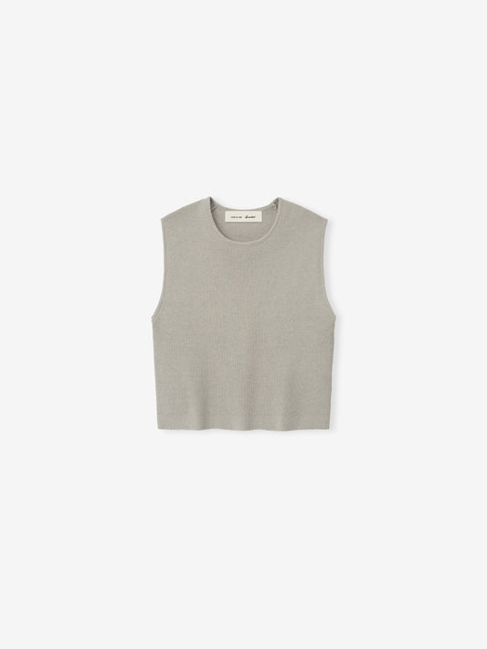 Womens Rib Knit Crop Top