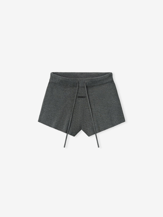 Womens Soft Knit Running Short